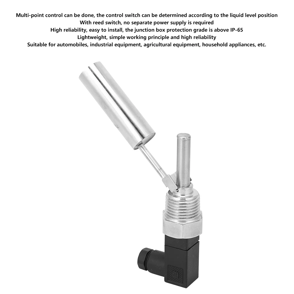 Duckbill Switch 304 Stainless Steel Water Liquid Level Sensor G1/2\