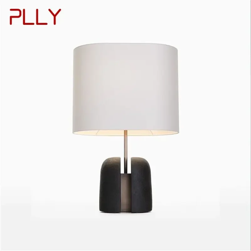 PLLY Nordic Simple Table Lamp Retro Modern LED Desk Lighting Decorative for Home Bedside