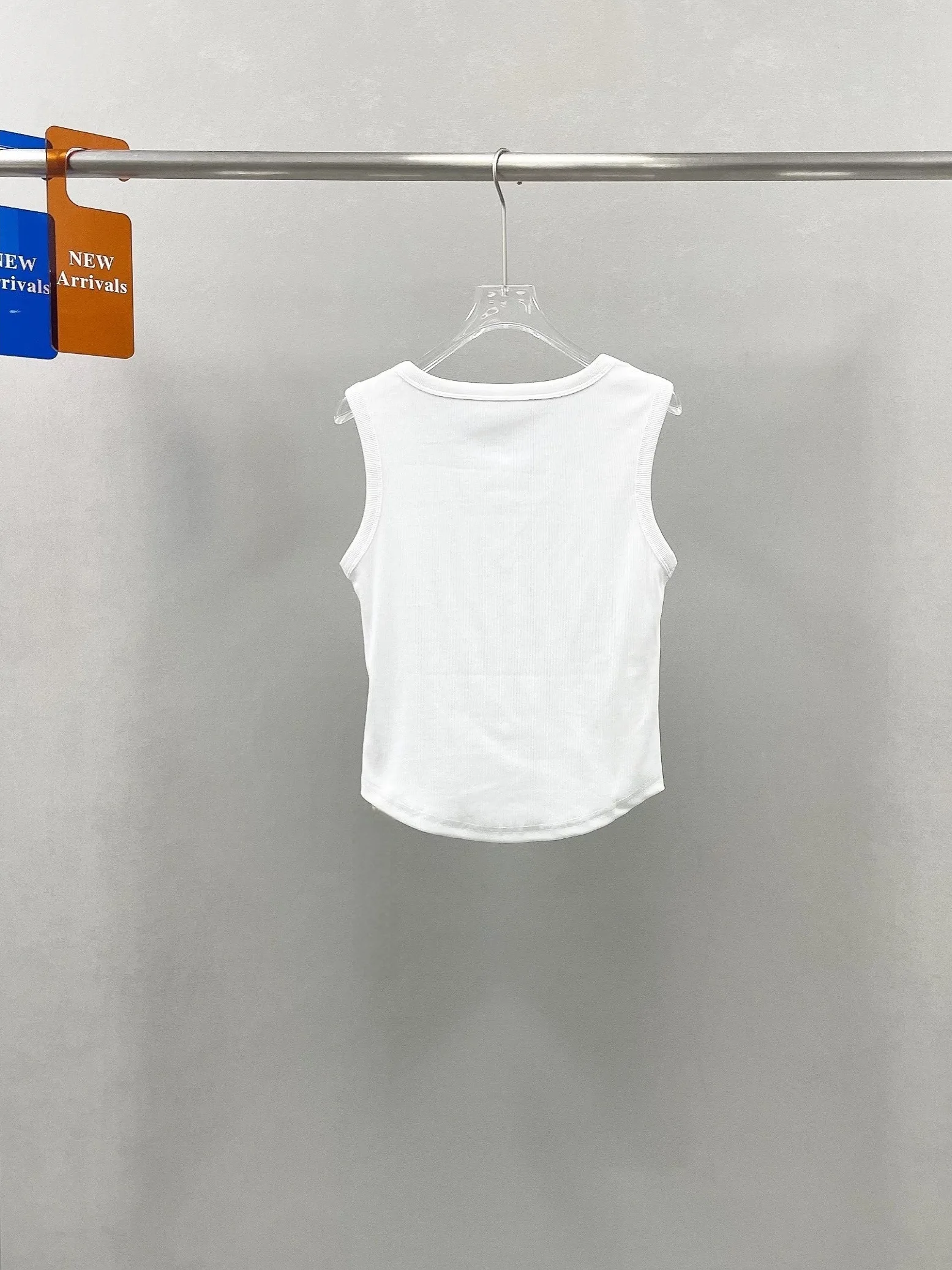 

Pure Cotton Women's Tank Top Square Collar Svel Vest Spring Summer New Sle plus Size Slim Fit Outerwear Base Layer