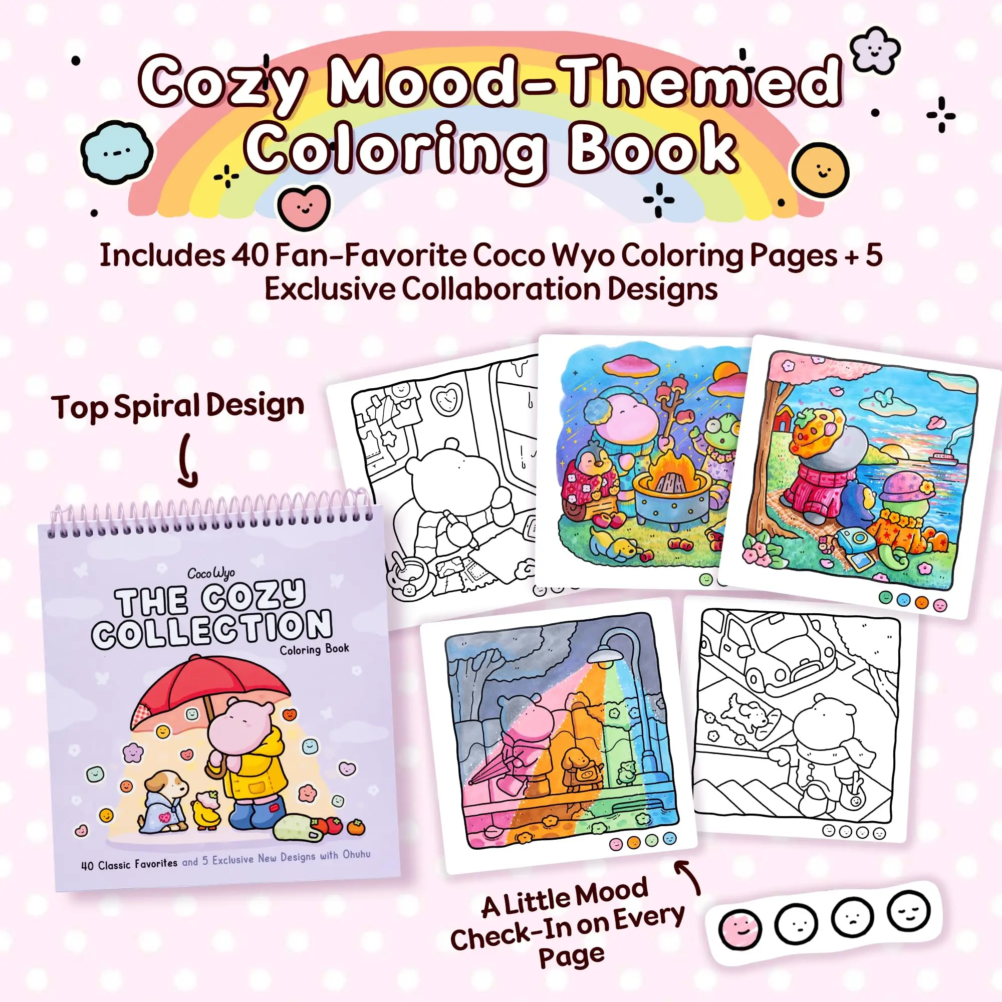 X Coco Wyo Coloring Set B Series 48 Color Alcohol Markers Twin Tip Brush and Fine Illustration Marker Kit with Book Gift