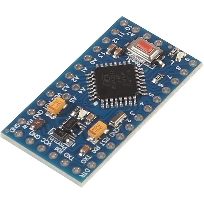PRO Mini Atmega328P-AU 5V/16MHz Development Board Microcontroller Bootloadered with Pin Headers for Arduino image 4