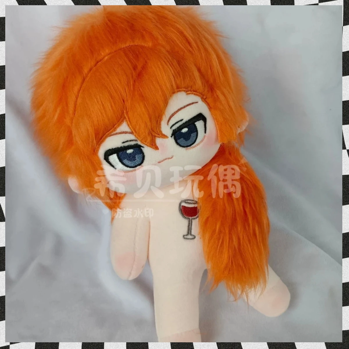 

20cm Doll Anime Bungo Stray Dogs Nakahara Chuuya Exquisite Cosplay Toy Soft Pillow Stuffed Figure Toys Collection Gift for Kids