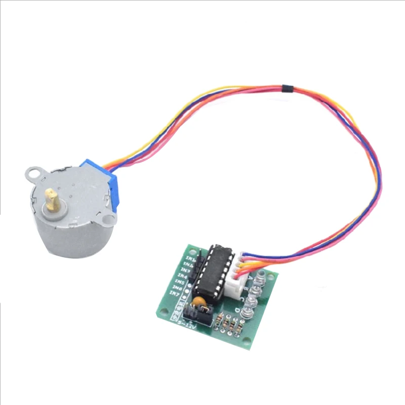 4-фазный шаговый двигатель ULN2003 28BYJ-48 с приводной платой 5 В для Arduino PI PIC Raspberry Pi, 5 шт.