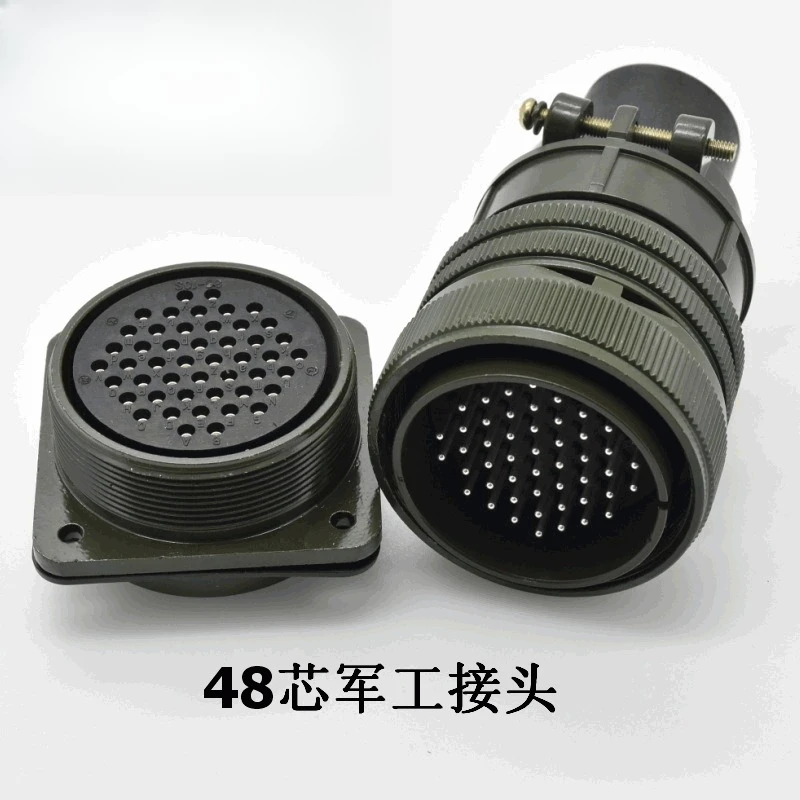 

Military Green MS3106A36-10S Connector 48 Core 5015 Aviation Plug Sublimation Blanks Car Accessories