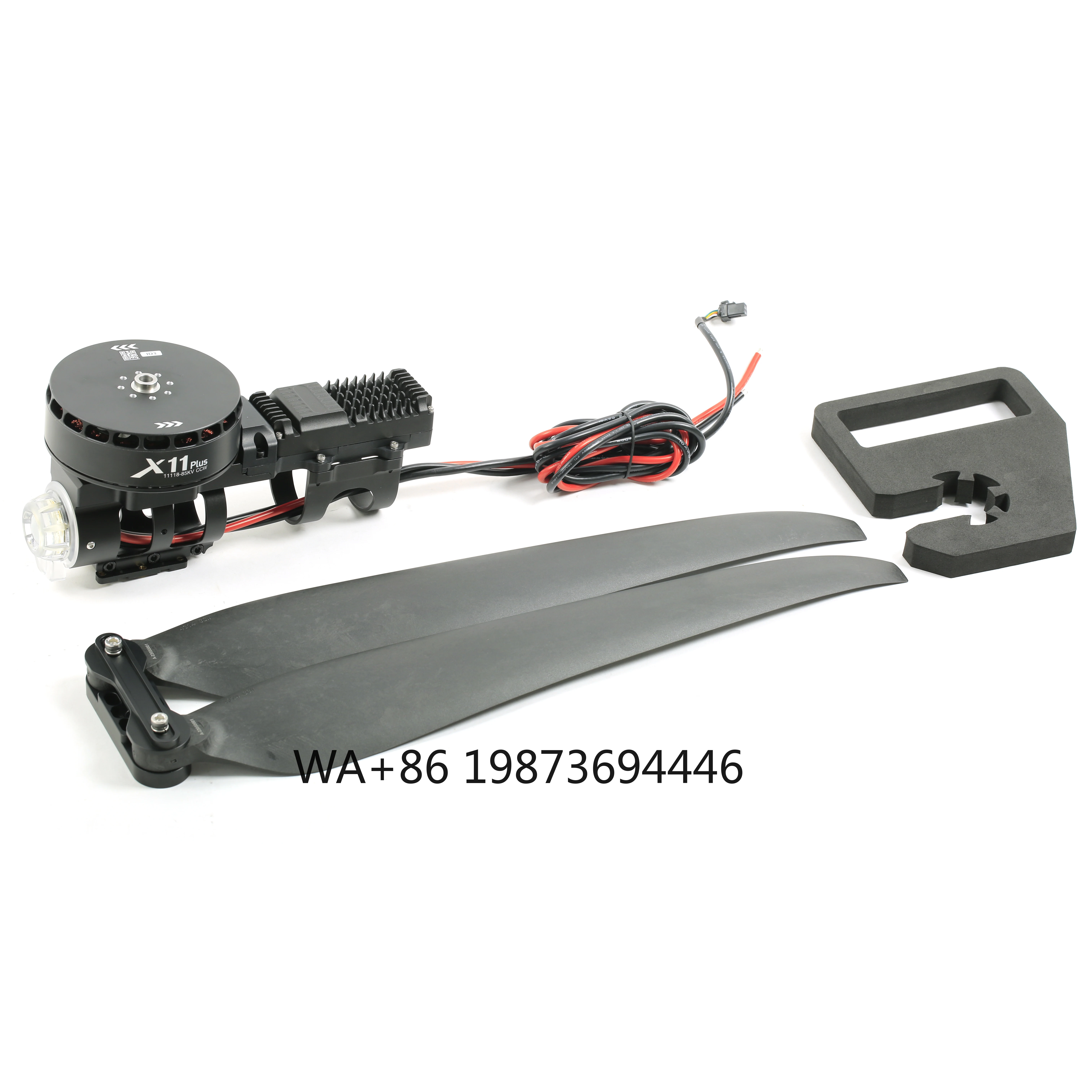 

Original X11 PLUS Power System 4314 Propeller 12-14S Motor Maximum Load 36kg for Agricultural Spraying