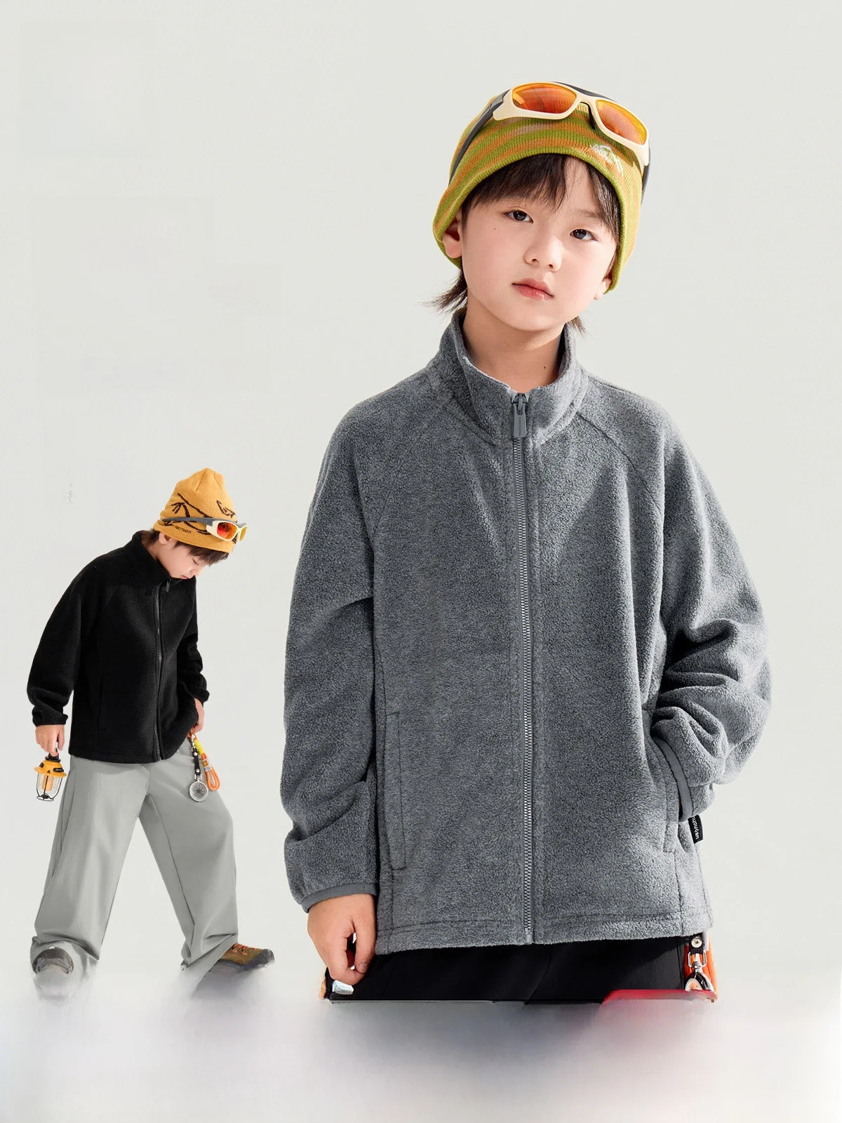 static-dissipative-fleece-jacket-for-boys-plan-to-escape-inner-anti-static-outdoor-style-long-sleeve-zipper-closure