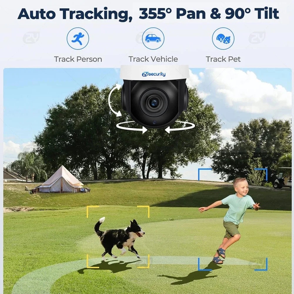 5mp 30x zoom óptico ao ar livre wifi poe ptz câmera ip imx335 detecção humana rastreamento automático câmera de segurança 80m ir visão noturna cam