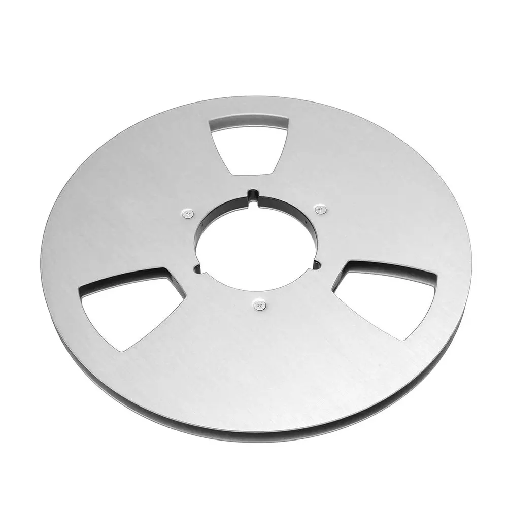 1/4 10.5 Inch Empty Tape Reel Aluminum Alloy for Reel To Reel Tape Recorder Replacement Opening Machine Part