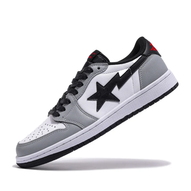 Men's and women's low cut casual multifunctional shoes, breathable and comfortable, fashionable skateboard shoes