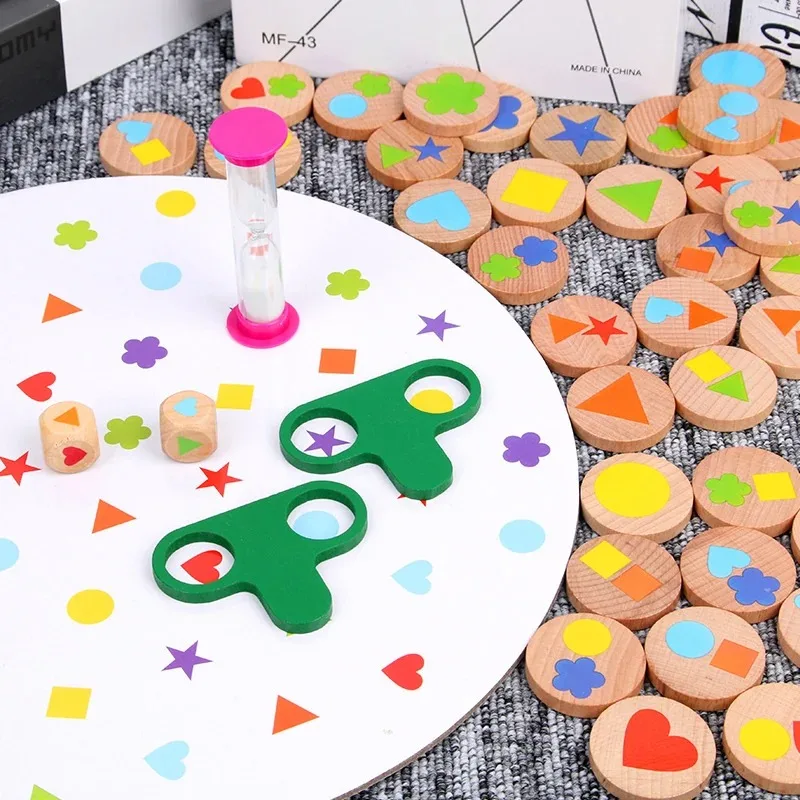 

Развивающие игрушки Монтессори для детей: сортировка по форме и цвету, развитие зрительно-моторной координации, логического мышления, интерактивные настольные игры