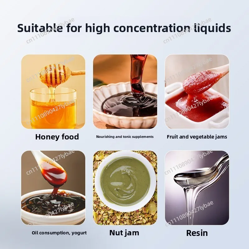 Small automatic filling machine Honey filling machine Liquid quantitative filling Viscous liquid Tahini paste canned