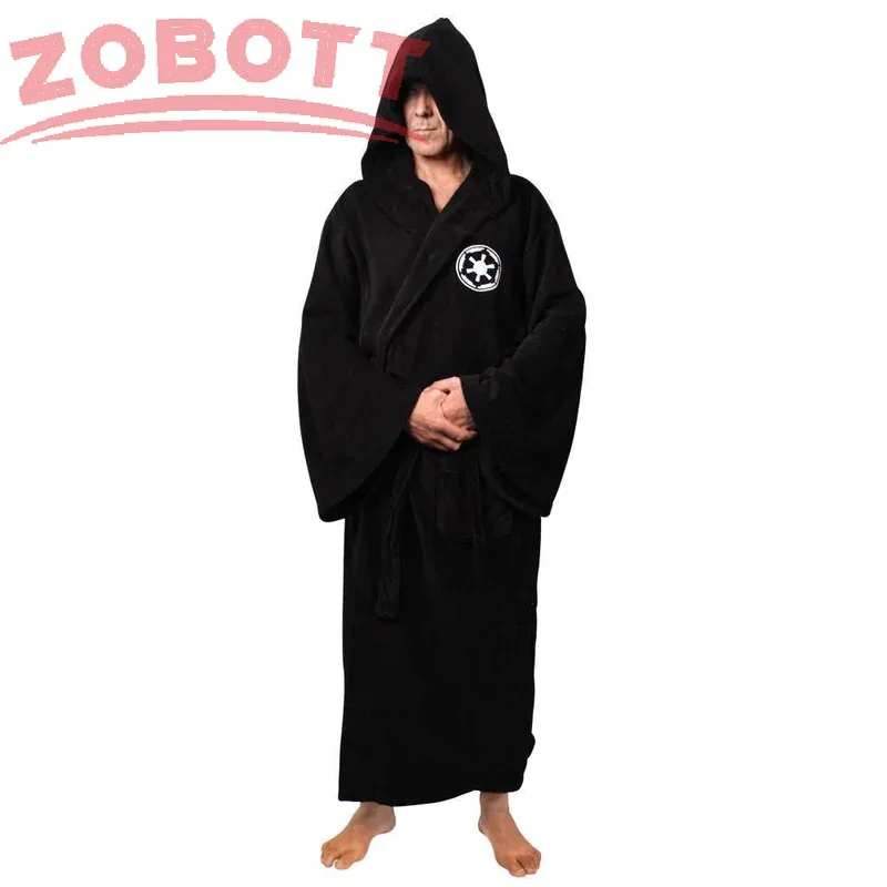 زي تنكري لفيلم جيدي نايت بيجامات لمحبي الشتاء رداء حمام كيجورومي من الفلانيل ملابس للكبار للجنسين
