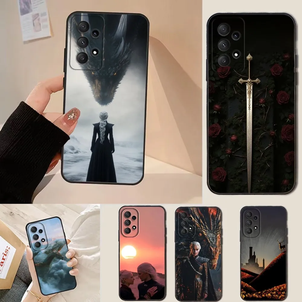 

Throne Of Glass Phone Case For Samsung Galaxy A13,A21s,A22,A31,A32,A52,A53,A71,A80,Soft Black Shell