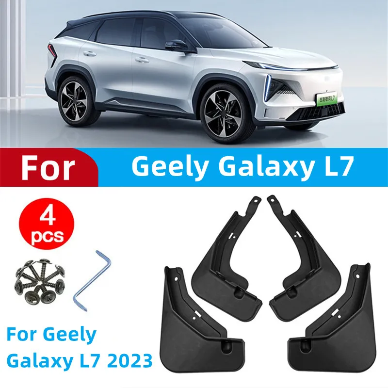 

Auto Mudguards For Geely Galaxy L7 Accessories 2023 Car Mudflap Front Rear Flaps Splash Mud Fender Car Accessories Mud Flaps