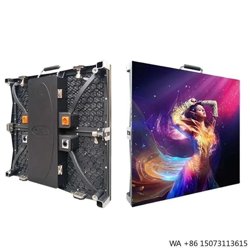 

Indoor P3.91 LED Screen - 500*500mm Digital Poster Video Wall for Rental Advertising