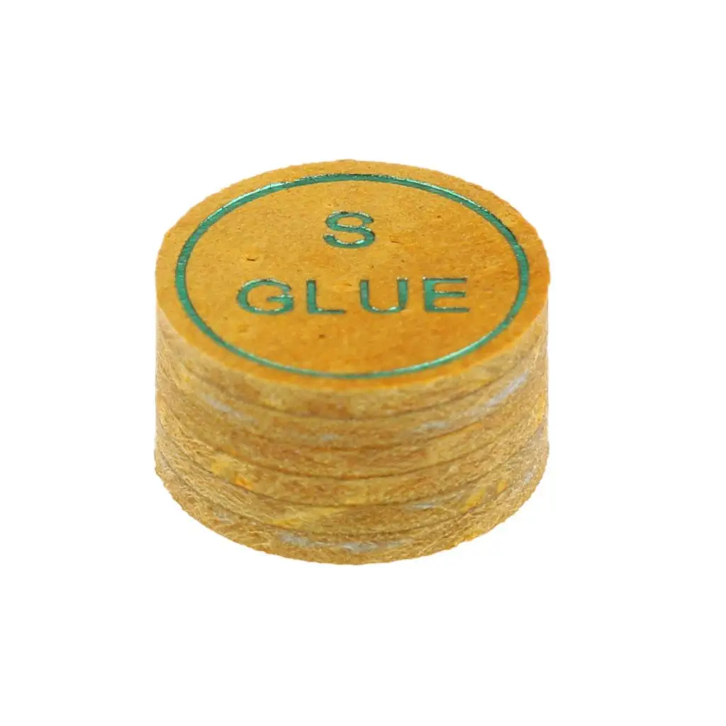 Embouts de queue de billard laminés en peau de porc, accessoires de billard souples, pointe de queue de billard à coller