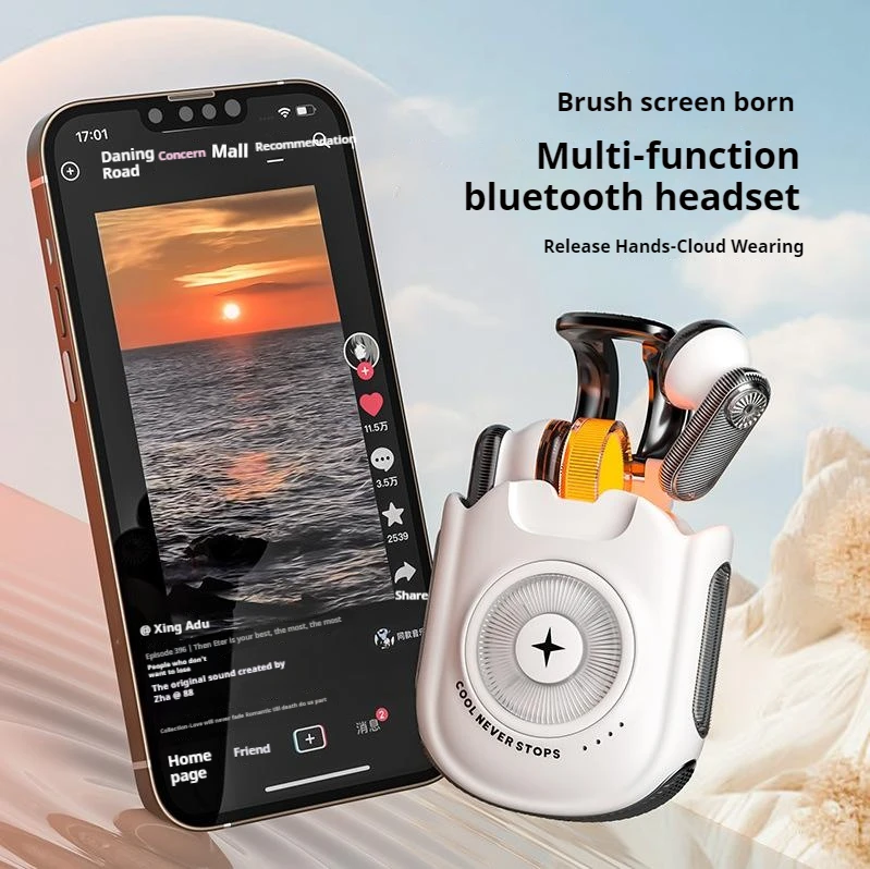 

Hot Selling New Remote Control Bluetooth Earphones True Wireless Semi In Ear High-quality Delay Free Selfie TWS Earphones