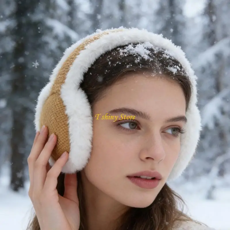 

N58F утолщенные теплые наушники для женщин и мужчин, ветрозащитные наушники унисекс для активного отдыха, спорта, езды на лыжный