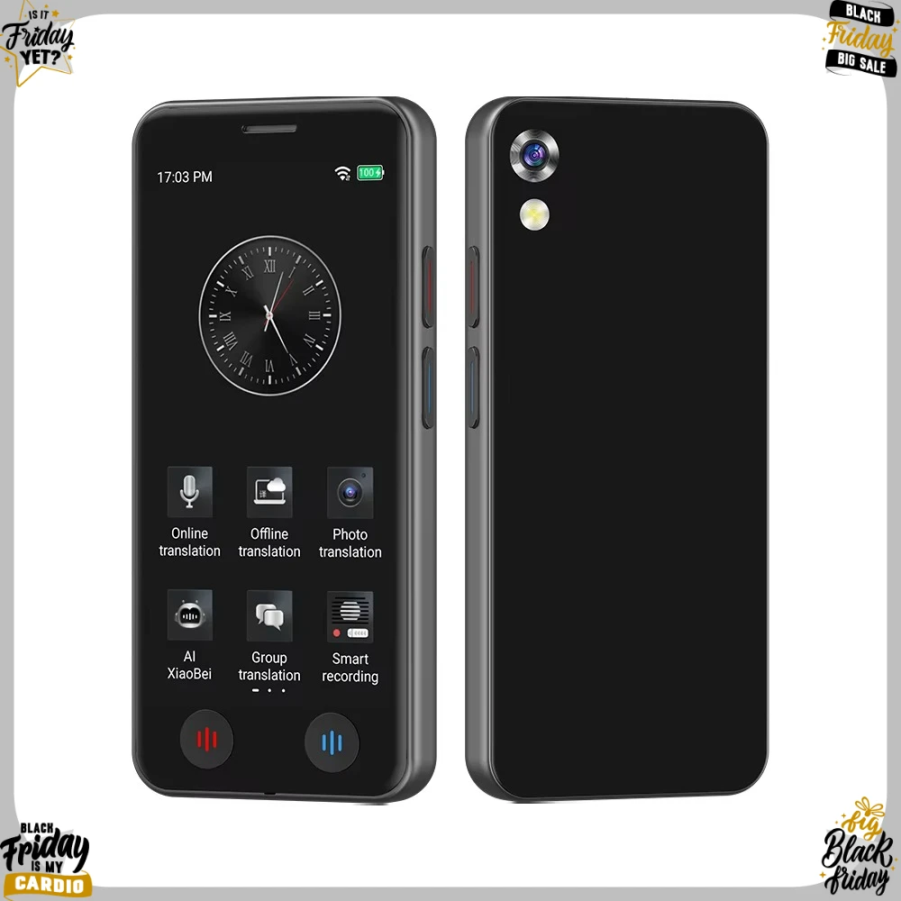 VORMOR A40 Lite Eletronic Device Real Time Two Way Voice Camera Translator Longer Battery Life Perfect for Travel Business