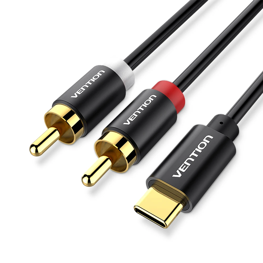 Usb C Rca Audio Kabel Type-C Om 2 Rca Kabel 2rca Jack Type C Rca Kabel Voor Iphone sumsung Xiaomi Speaker Home Theater Tv 0.5M 1M