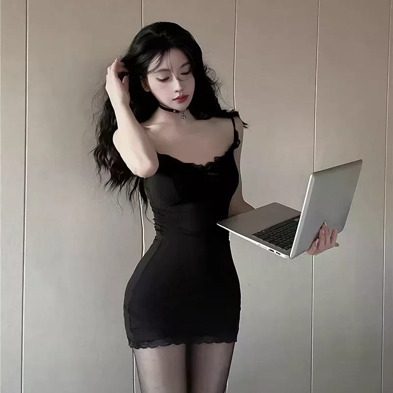 

Новая юбка на бедрах с кружевными краями, короткая юбка, женская юбка-бретелька S