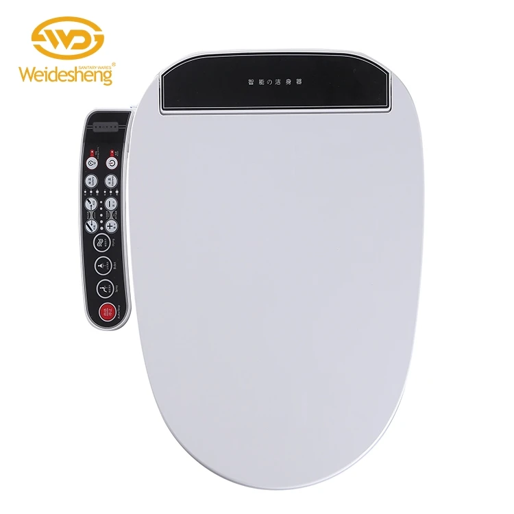 Multi-function self clean automatic smart toilet cover seat lid