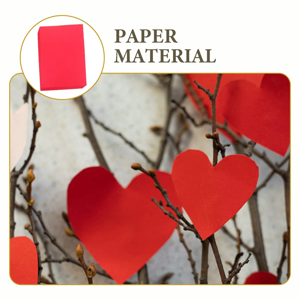 100 ورقة بطاقات ورقية ملونة من البطاقات DIY بها بنفسك الحرف اليدوية سكرابوكينغ بطاقات المعايدة لوازم صنع الفن بطاقة الأسهم ورقة