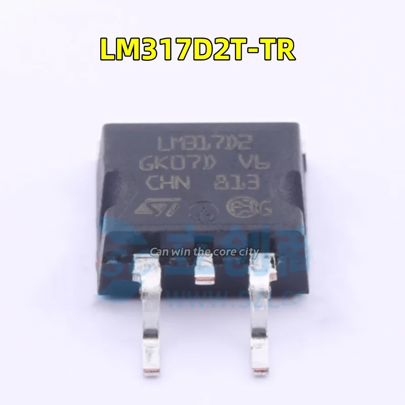 

10 pieces New original LM317D2T-TR Screscreen LM317D2 Patch TO-263 Adjustable Linear Regulator