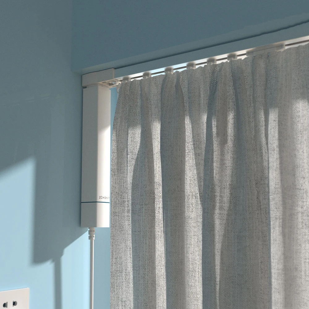 

Zemismart Custom Track WiFi Homekit Smart Curtain Motor Set Alexa Google Home Yandex Alice Voice Control Electric Stage Curtain