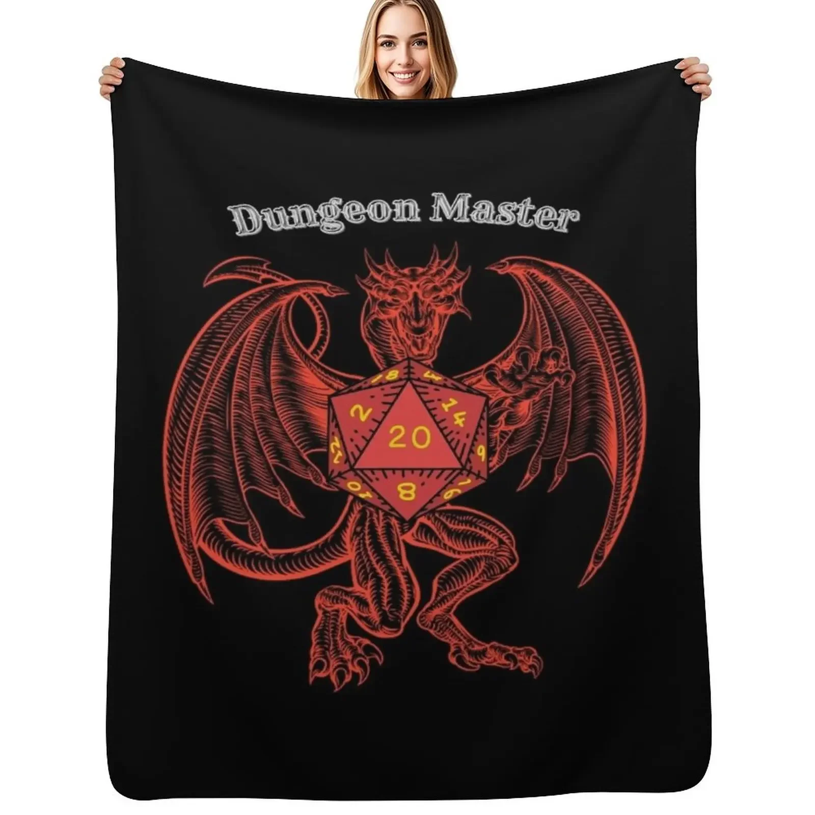 

Dungeon Master Throw Blanket For Baby Plush Furry Hairys Blanket