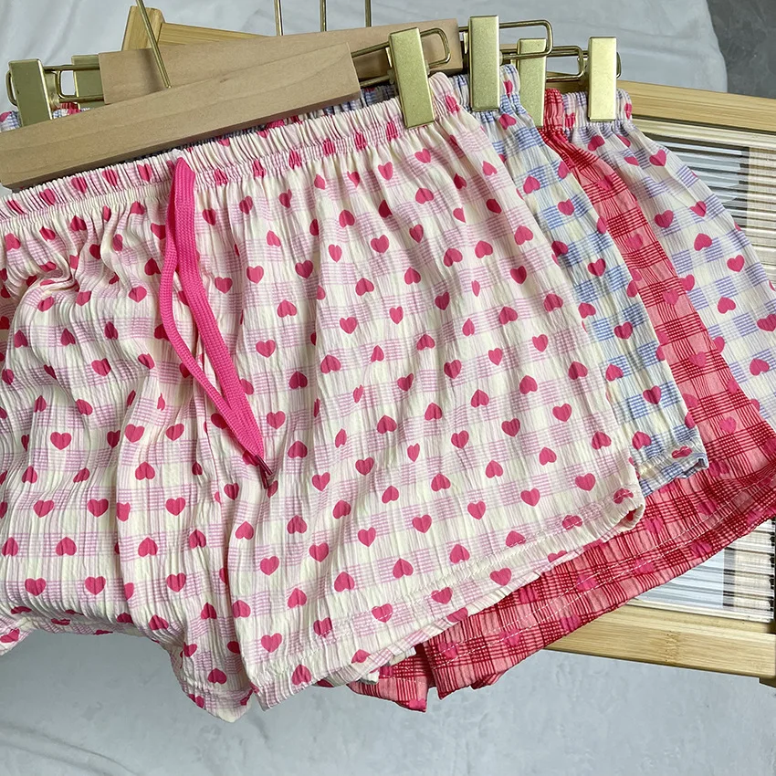 

Women's Casual Home Pants orts Sweet Sle Summer Season ort Length Comfortable Spwear Home Clothes Fem G