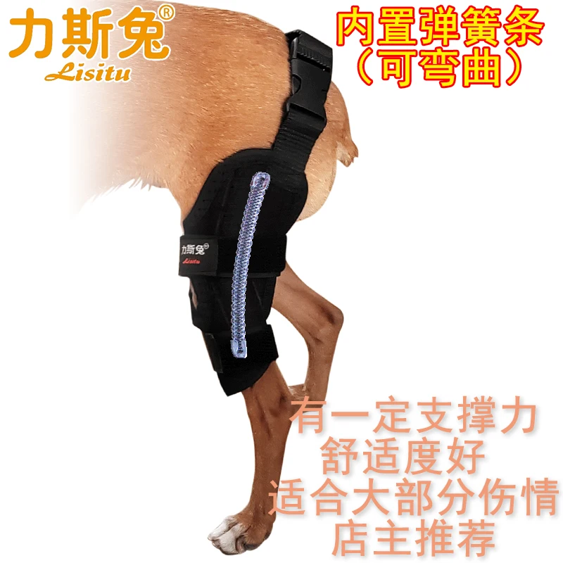 دعامة دعم الركبة للكلاب، دعامة لربط الرضفة، حزام تثبيت بعد الجراحة، دعم لكسر الساق الندية تيدي