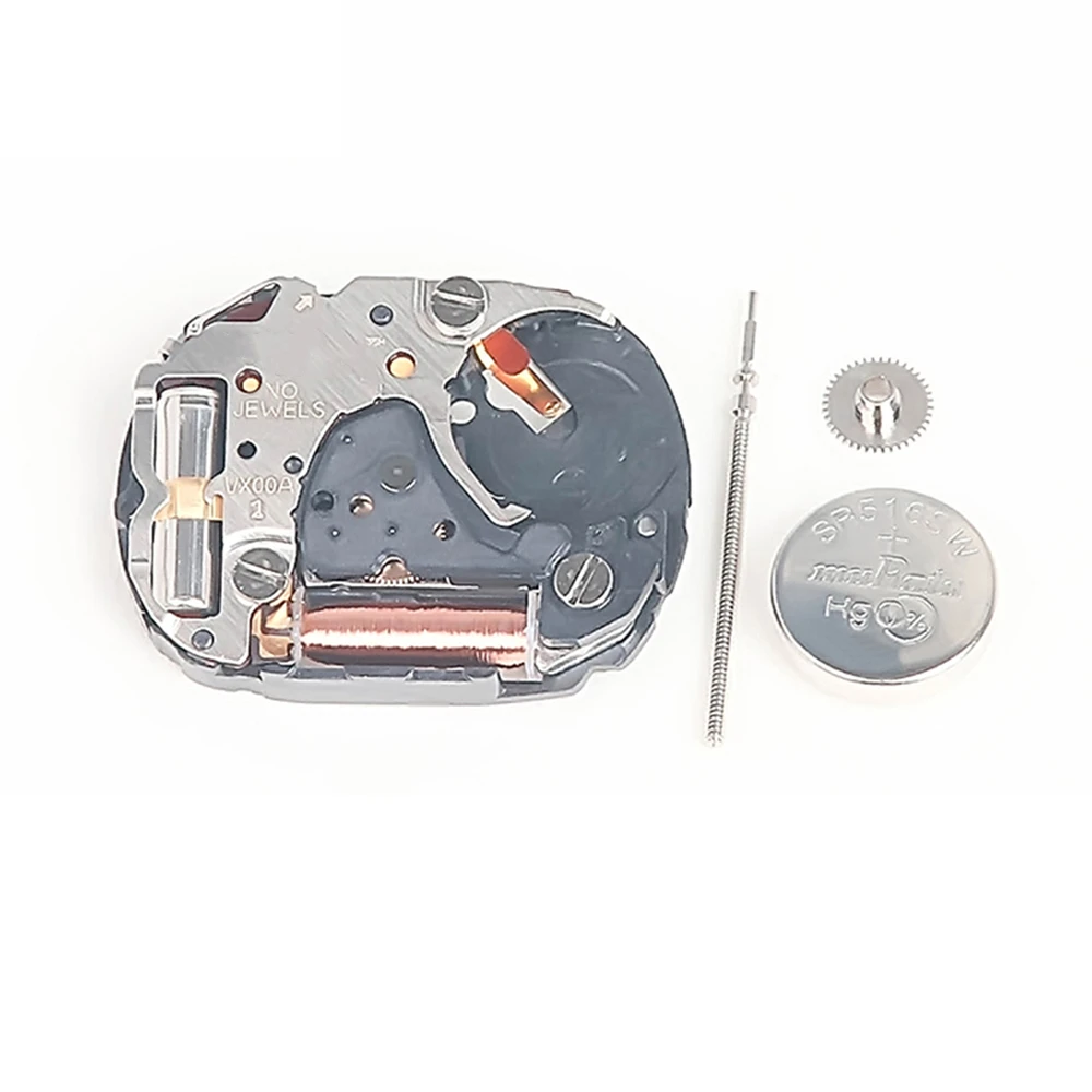 Brand New Replacement Japan Quartz Movement VX00A Watch Replacement 2-Needle Electronic Movement with Battery