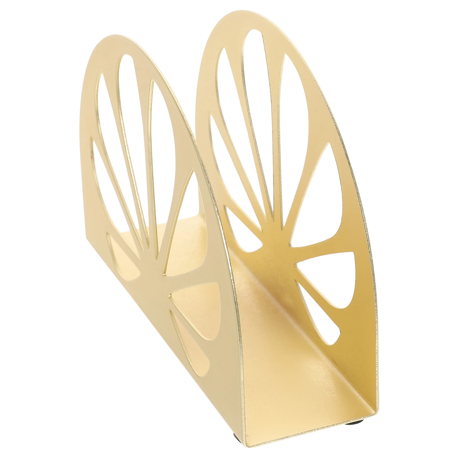 حامل مناديل ذهبية ريترو موزع مناديل الطاولة للمطبخ والمطعم بحافة ناعمة منظم حامل الورق العمودي #6