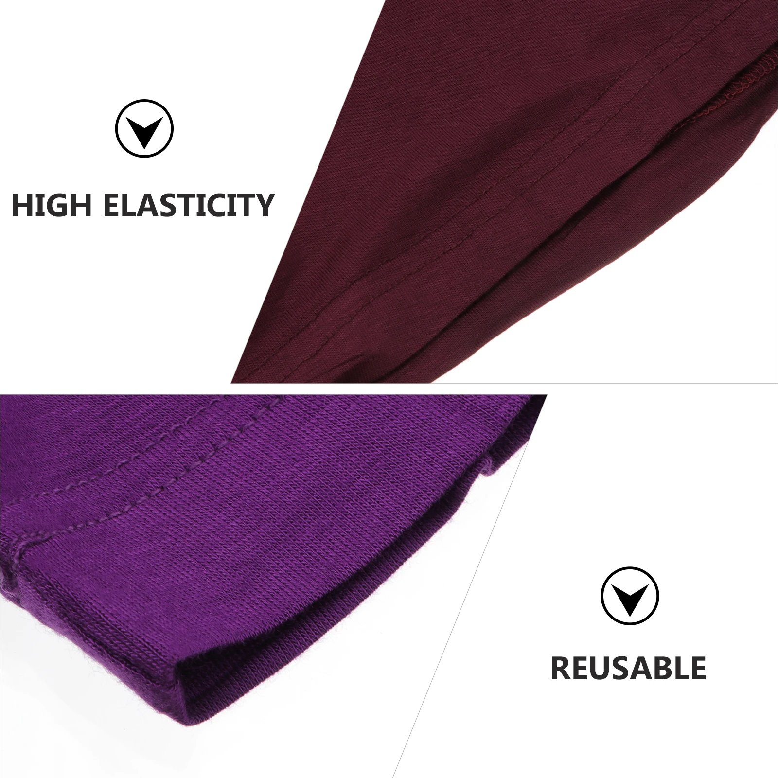 

2Pcs Women Hijab Neck Covers Under Scarf Hat Tube Cap Islamic breathable sweat absorbent elastic spring summer autumn winter