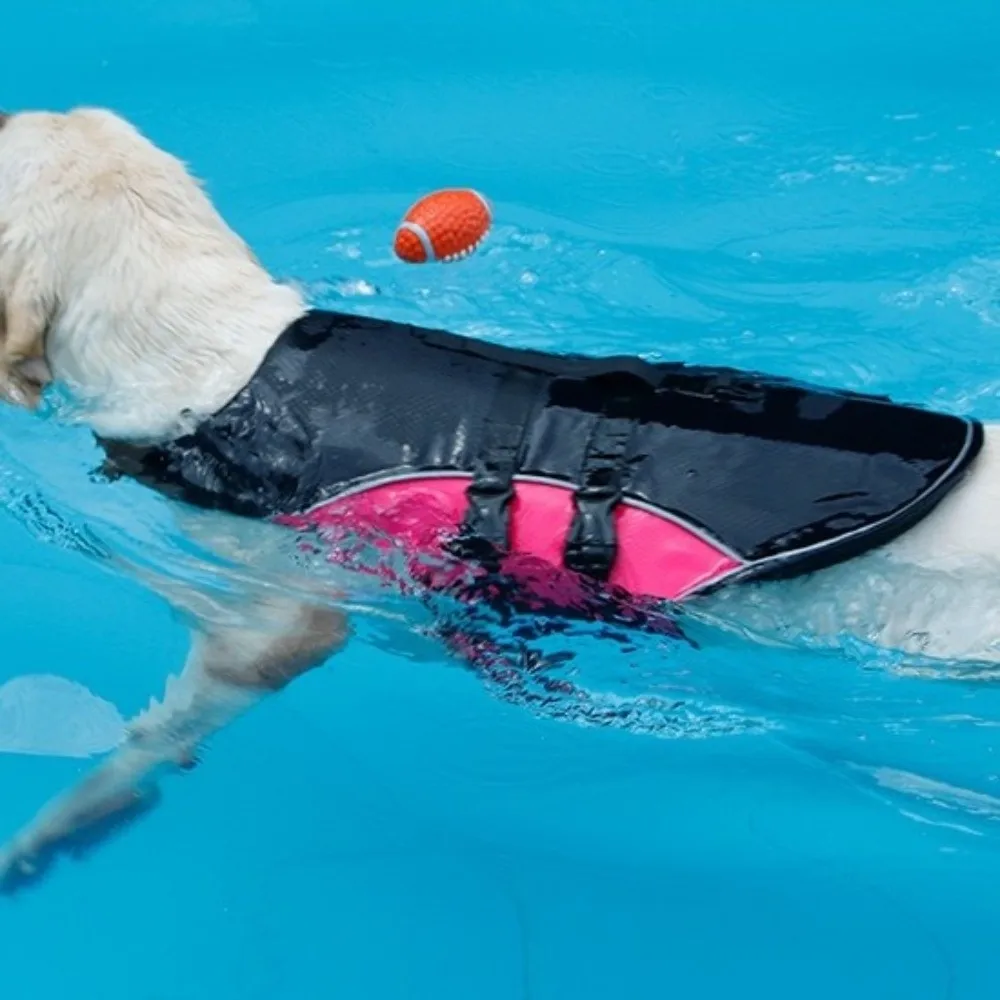 

Adjustable Dog Life Jacket Enhanced Buoyancy Breathable Dog Swimming Suit Reflective Dog Surfing Clothes Water Sports