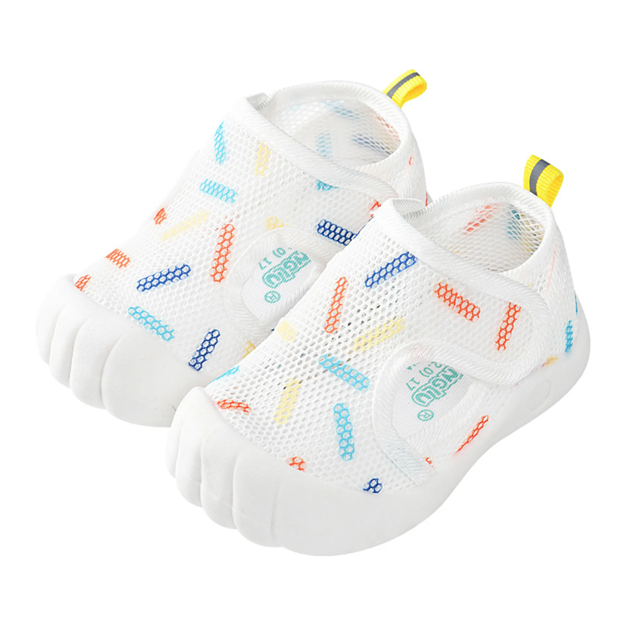 Baby Sandals Men's Summer Walking Shoes 0-1-2 Year Old Baby Anti slip Soft Sole Infant Mesh Shoes Female Baby Shoes