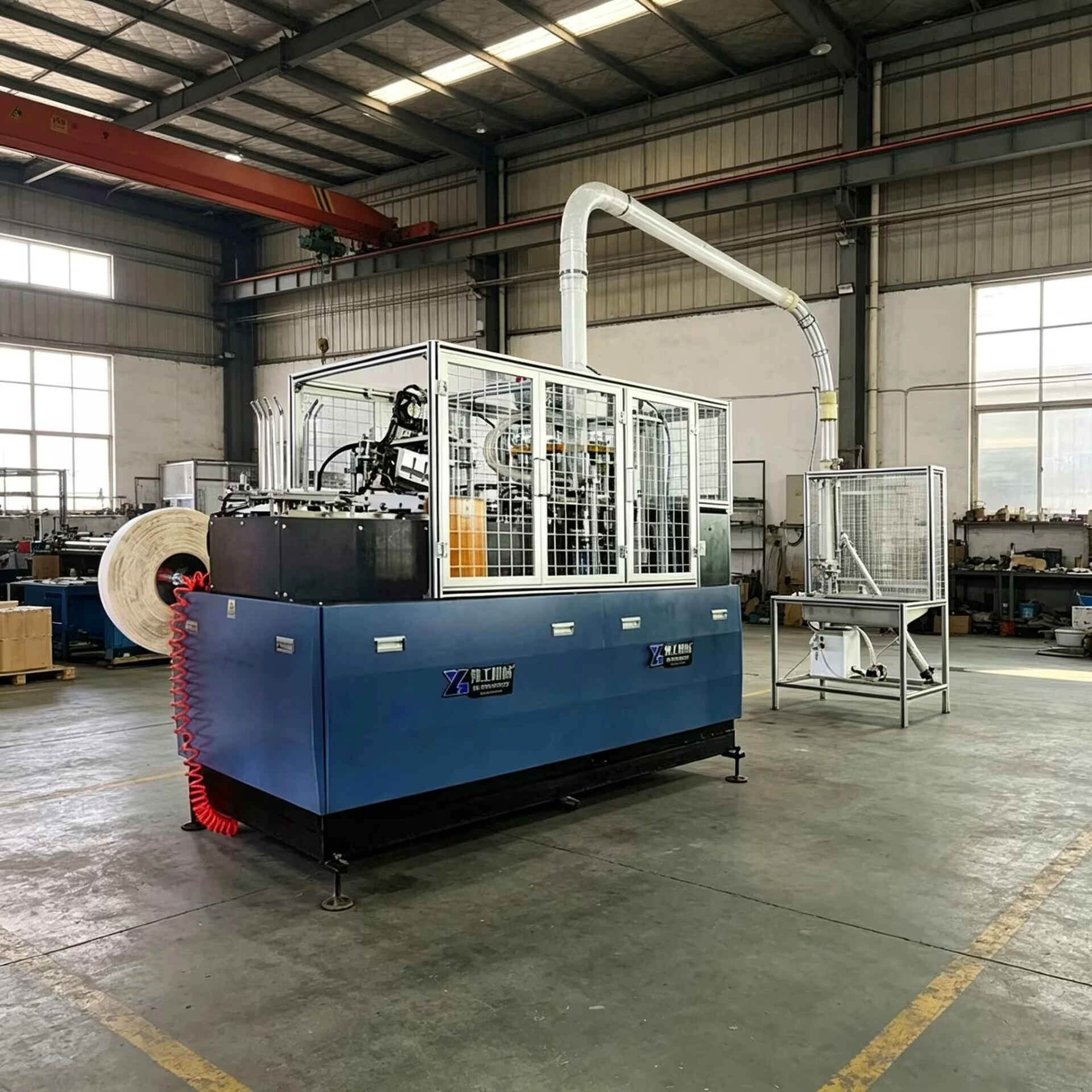 Hot Selling 2-16oz Paper Cup Machine 110pcs/min High Speed Fully Automatic Paper Cup Making Machine with Two Years Warranty