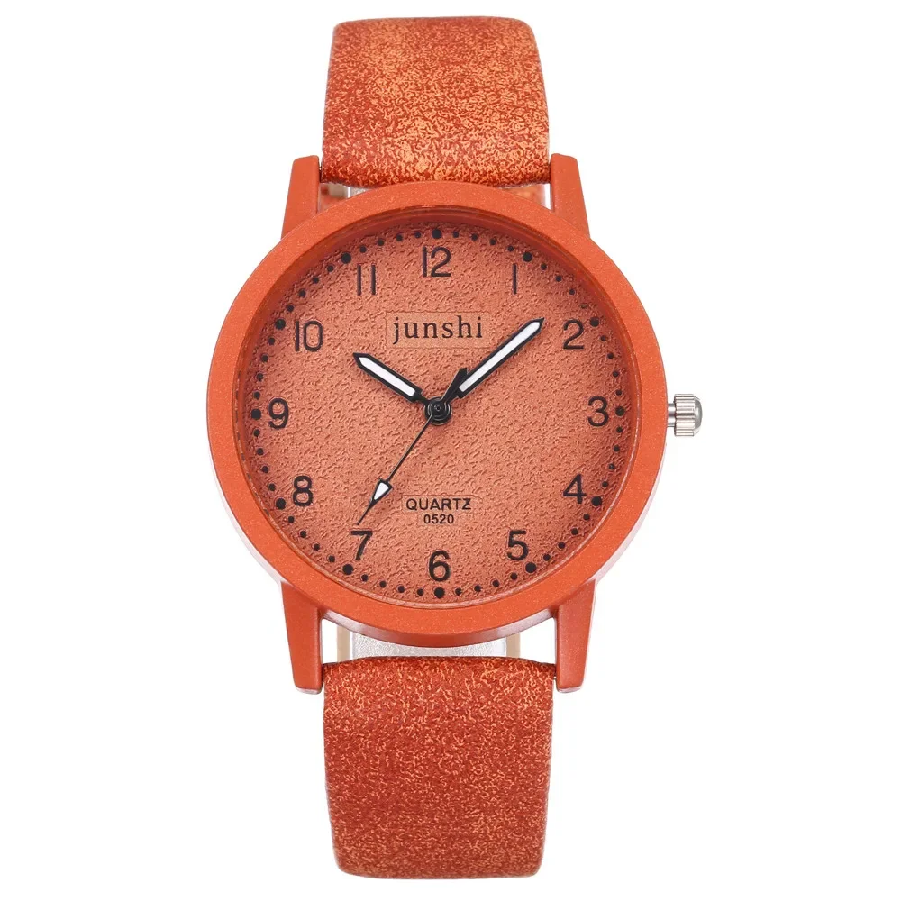 Quartz Watch Woman\'s High-end Waterproof Distinguished Womens Watch Metal Strap Dress Clock Leather Watch Alloy Ladies Watch