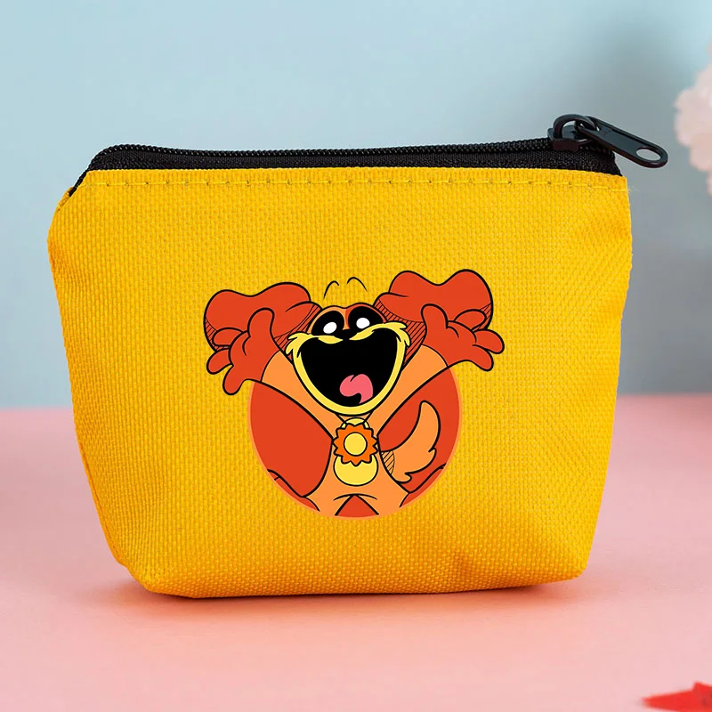 Smilings Critters Coin Purse Horror Game Mini Bags Zipper Wallet Square Key Card Pack Storage Pocket Birthday Gifts - view 6