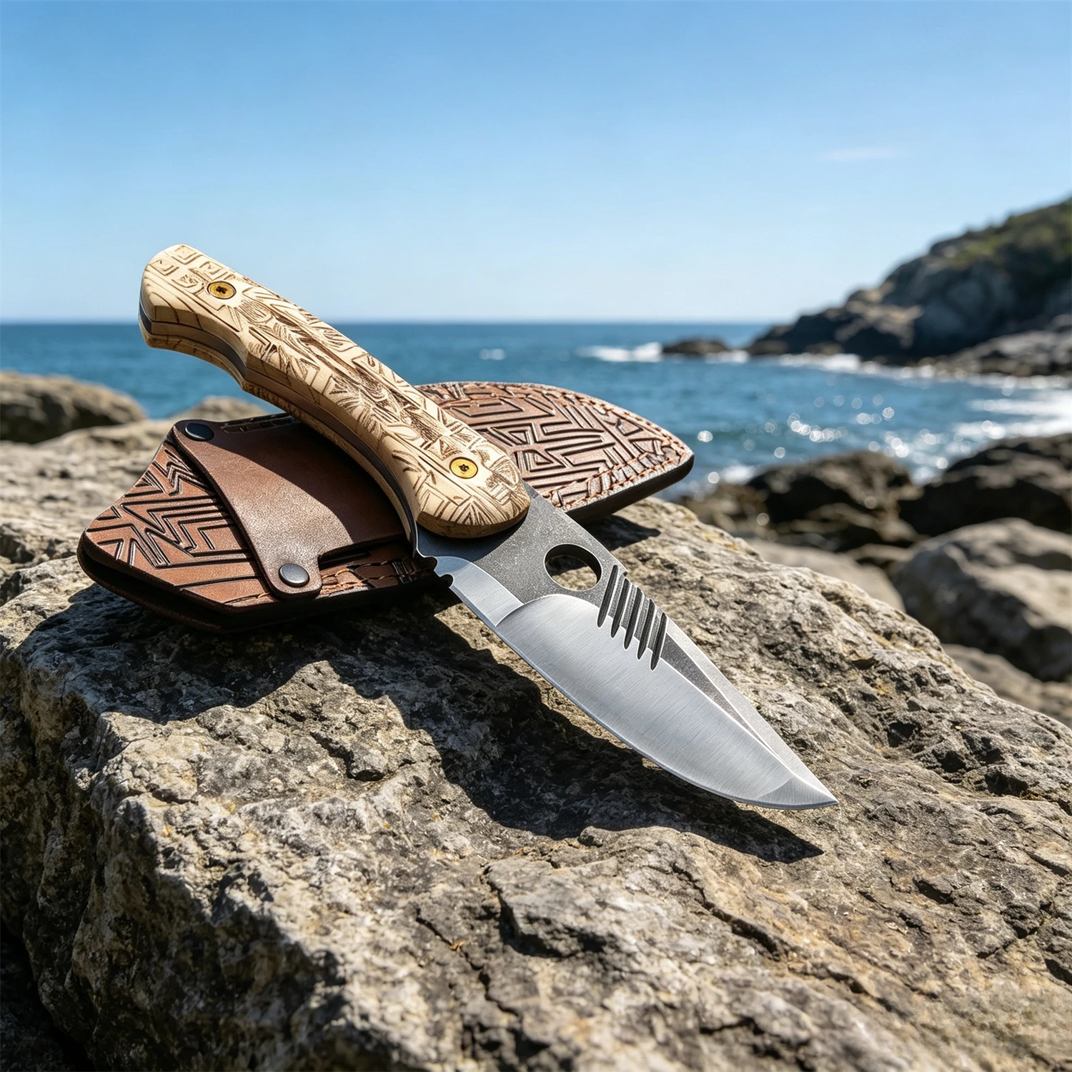 Wytrzymały nóż ze stałym ostrz – Heavy Equipment Blade recenzja i cena