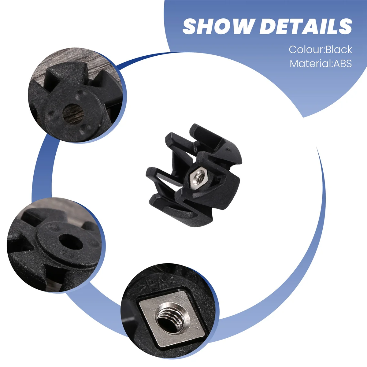 1 buah suku cadang Blender kursi kaki pisau poros plastik untuk HR2003 HR2004 HR2006 HR2024 HR2027 # ABGP