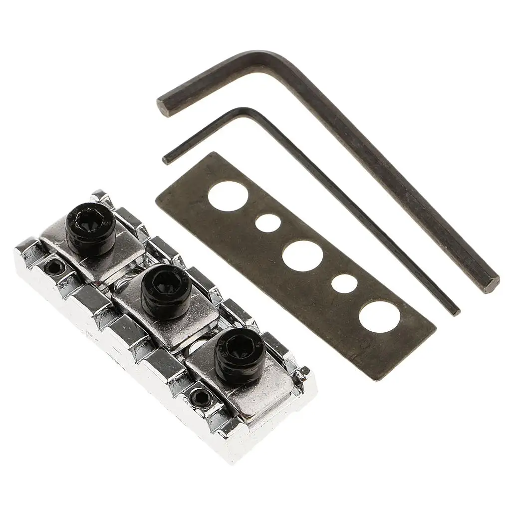 Guitar String Lock Nut Plastic Tremolo Bridge Clamp Electric Guitar Parts Kit for Guitarist Tools and Repair view 4