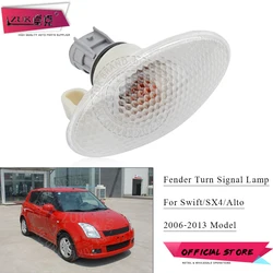 ZUK Car Side Turn Signal Light Fender Marker Repeater Lamp For Suzuki Swift Grand Vitara Splash SX4 Agila Alto With Bulb