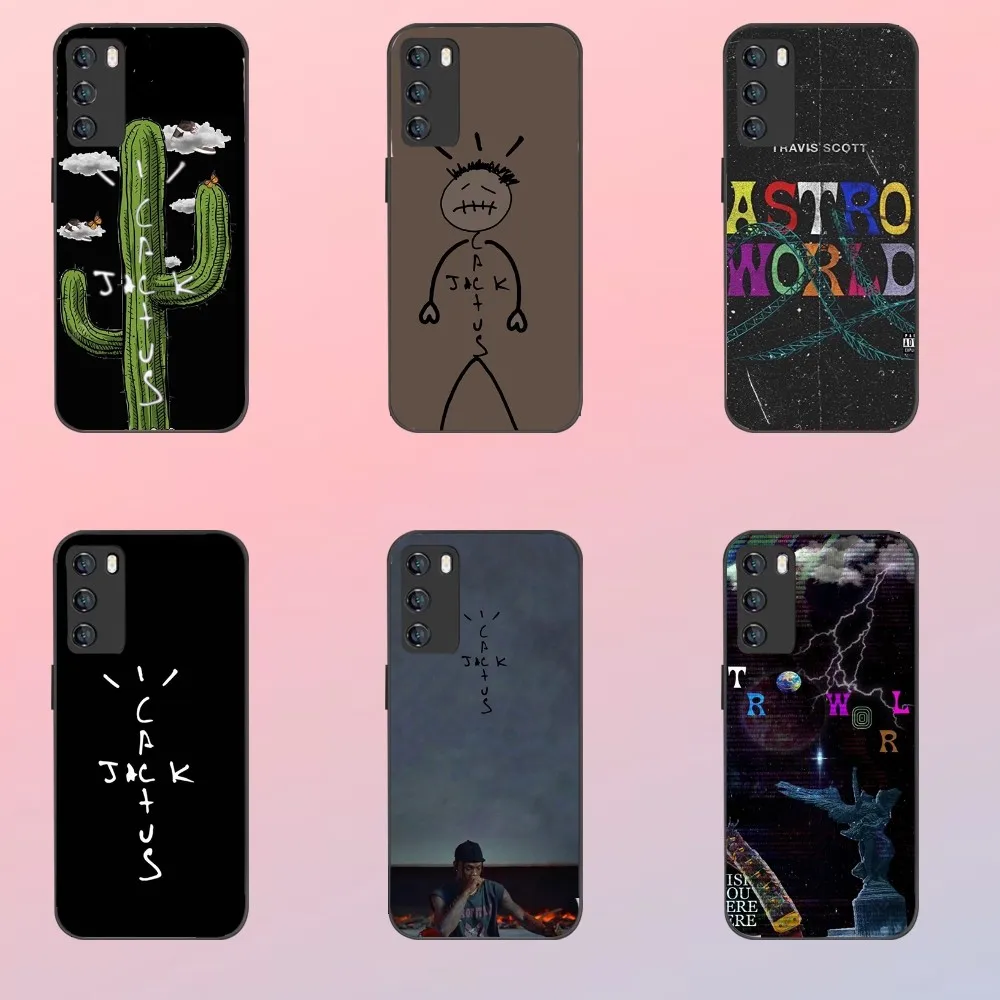 Travis Scott Huncho  ASTROWORLD  Phone Case For Samsung Galaxy A52 A12 A51 S21 Edge S22ULTRA S23 S20LITE Plus Ultra Black Cover