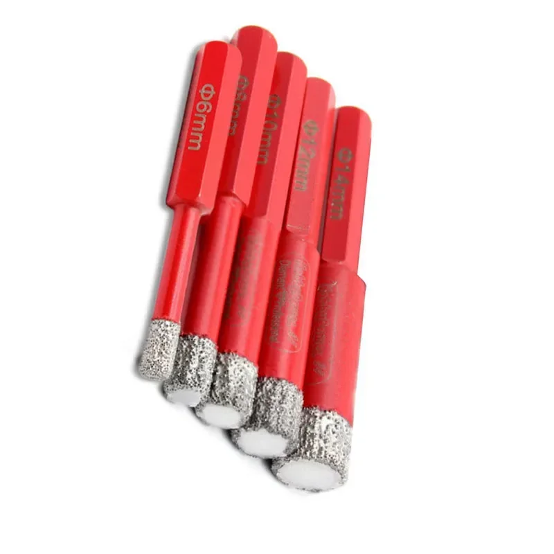 1PC 6-14MM Marble Opener Diamond Hole Saw Drill Bit For  Porcelain Granite Brick Tile Ceramic Concrete