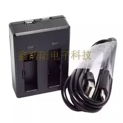 100% Original SJCAM M20 Battery Charger Dual Slot Charger Accessories For SJCAM M20 WiFi Action Camera