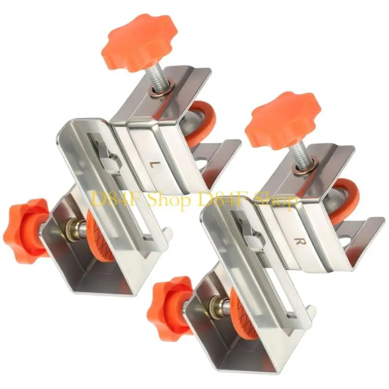 D84F Drawer Panel Clip Side Mount Design Drawer Front Installation Clamp Fixing