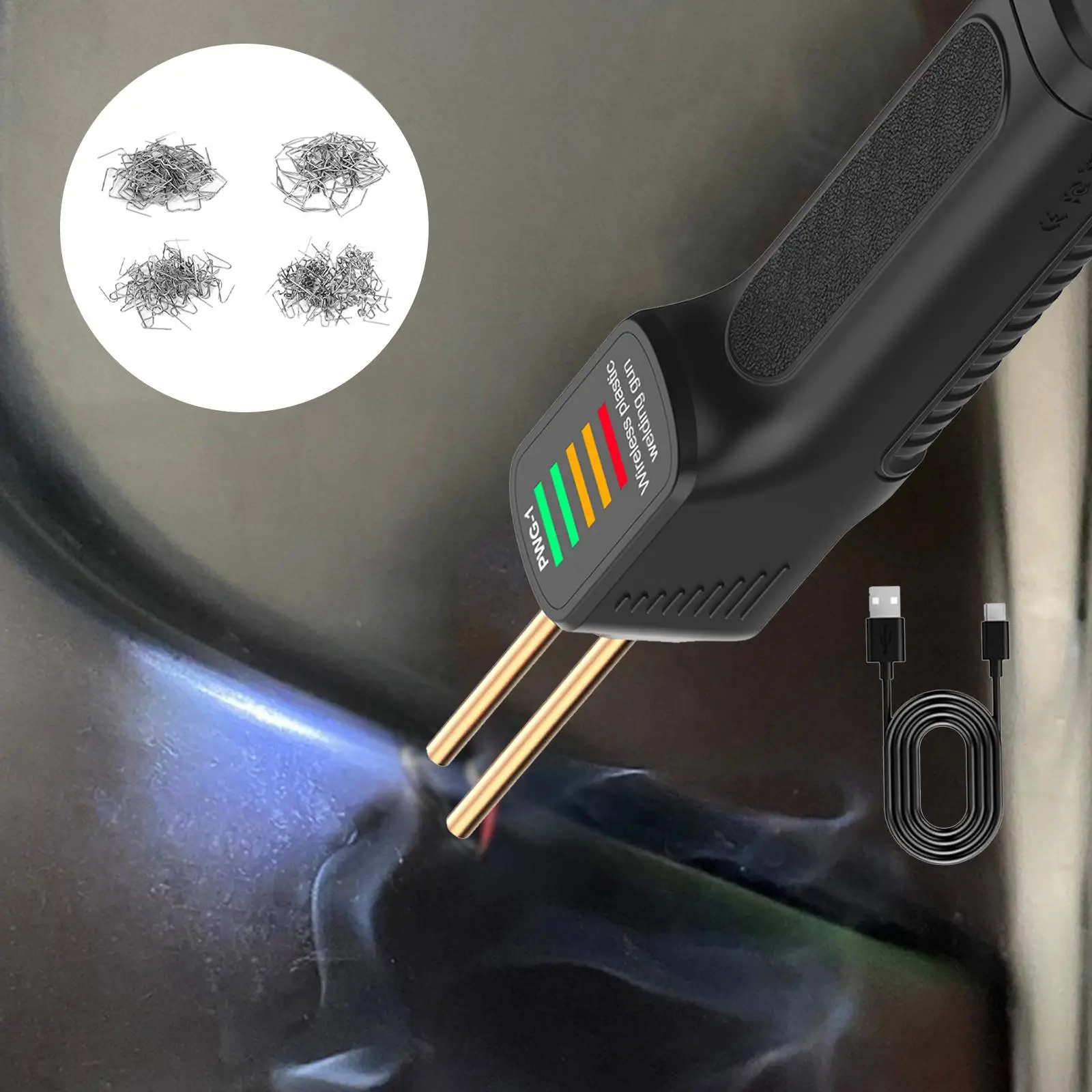

Welding Kit 5V Input Voltage Handheld Hot Stapler Welding Machine