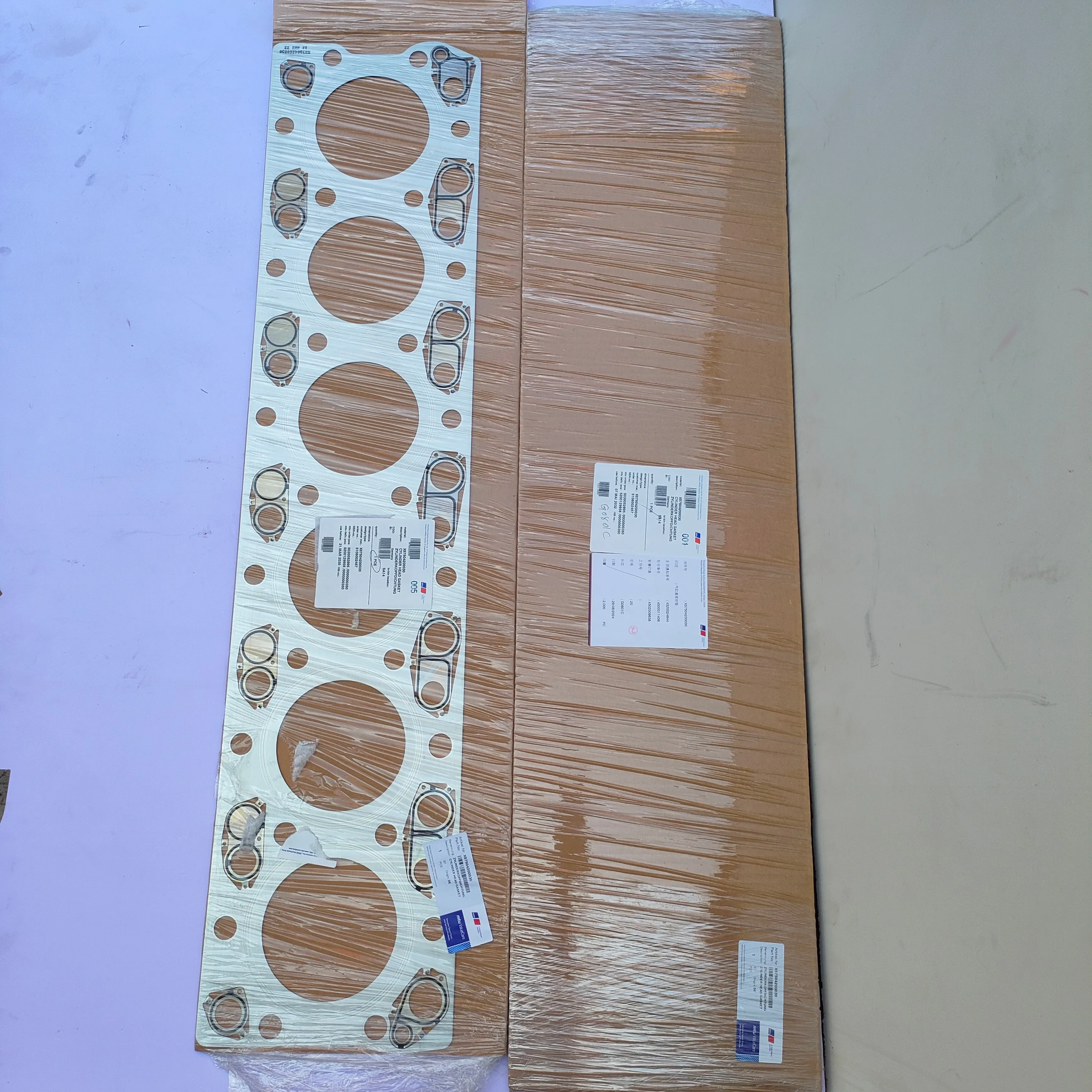 Genuine MTU di esel Engine Parts Cylinder Head g asket X57504200030 for MTU Engine S1600 - view 5